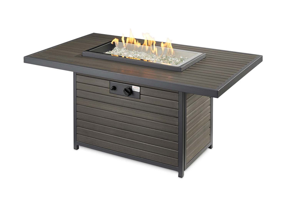 Outdoor Greatroom Brooks BRK-1224-19 Fire Pit Table - 30.75x50-Inches