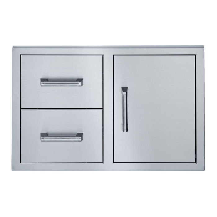 Broilmaster Stainless Steel 34" Single Door and Double Drawer Combo BSAW3422SD