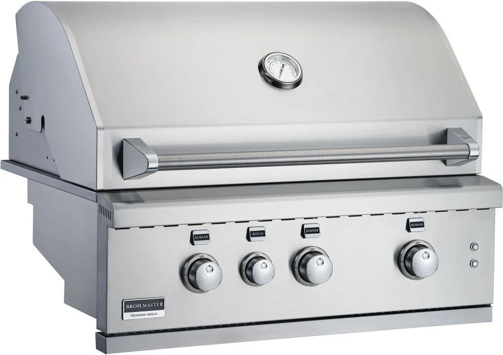 Broilmaster 34 Inch Built In Gas Grill with 3 Burners BSG343N