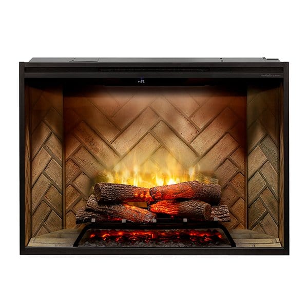 Dimplex Revillusion 30 Inch Built-In Electric Firebox Herringbone 500002388