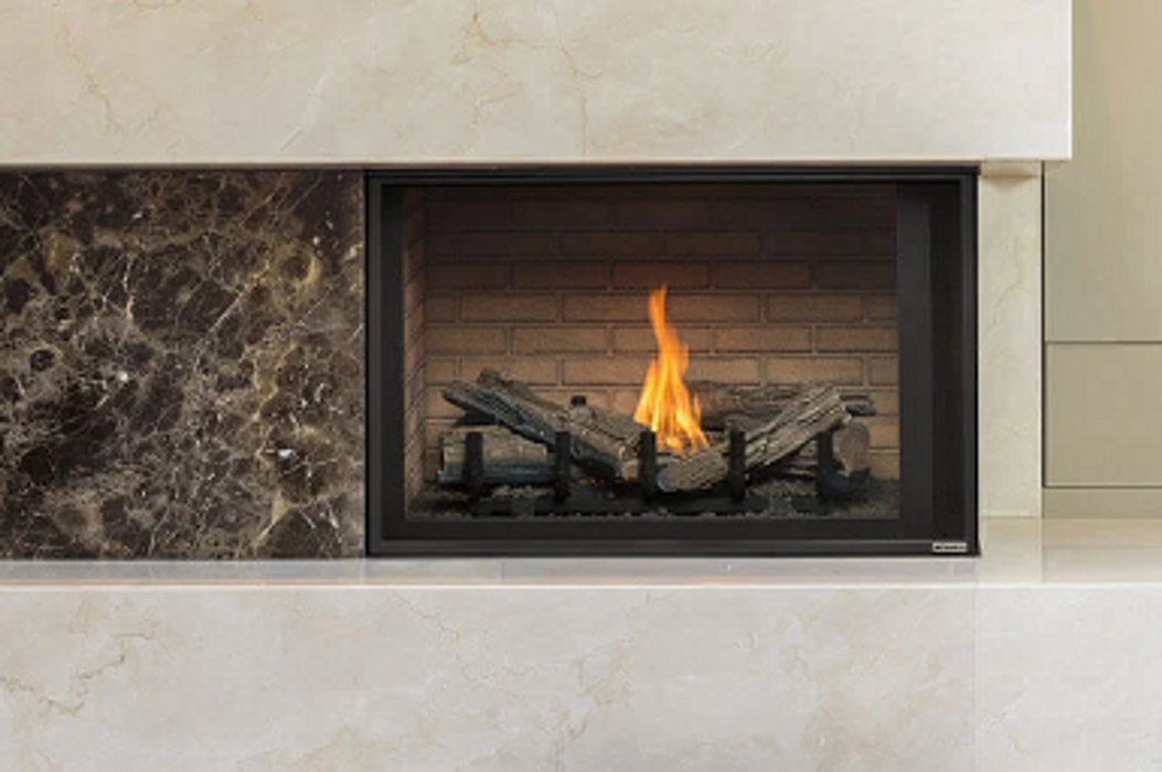 Montigo Divine Corner 38-Inch Contemporary Direct Vent Gas Fireplace