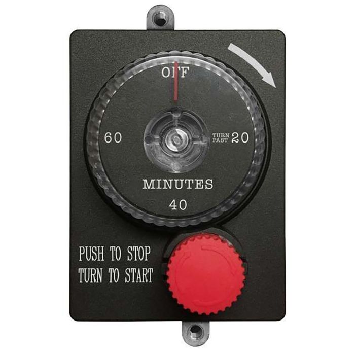 Warming Trends DTES1HR 1-Hour Dial Timer w/ Manual Emergency Shut Off