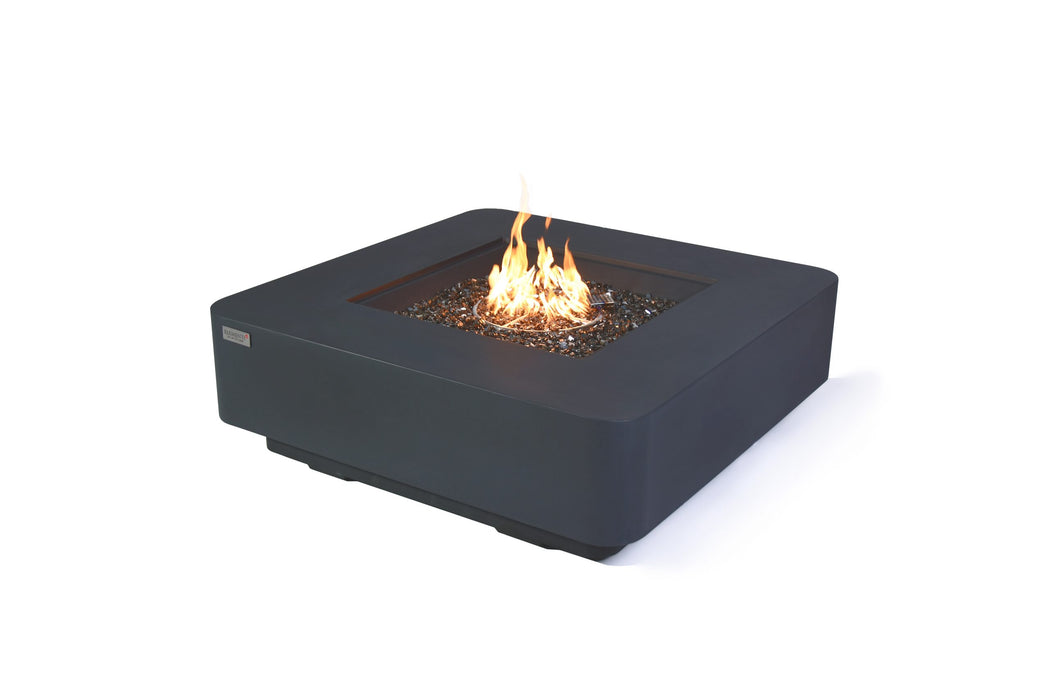 Elementi Plus Bergamo Concrete Fire Pit Table OFG419