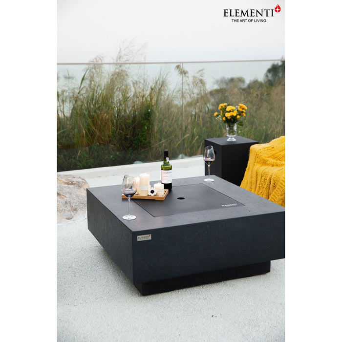 Elementi Plus Bergen Concrete Fire Pit Table - OFG413