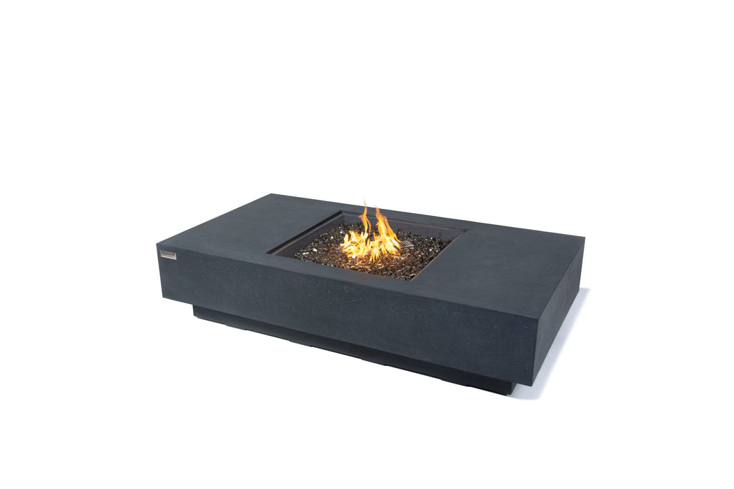 Elementi Plus Cannes Carlo Concrete Fire Pit Table OFG416DG