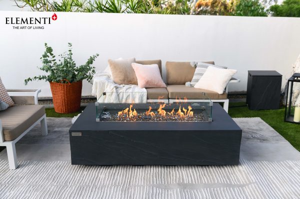 Elementi Plus Cape Town Concrete Fire Pit Table OFG410SL