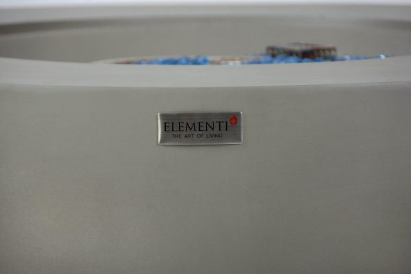 Elementi Plus Colosseo Concrete Fire Pit OFG414LG