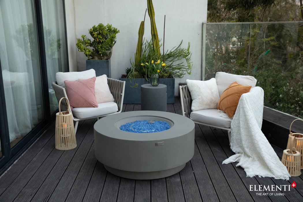 Elementi Plus Colosseo Concrete Fire Pit OFG414LG