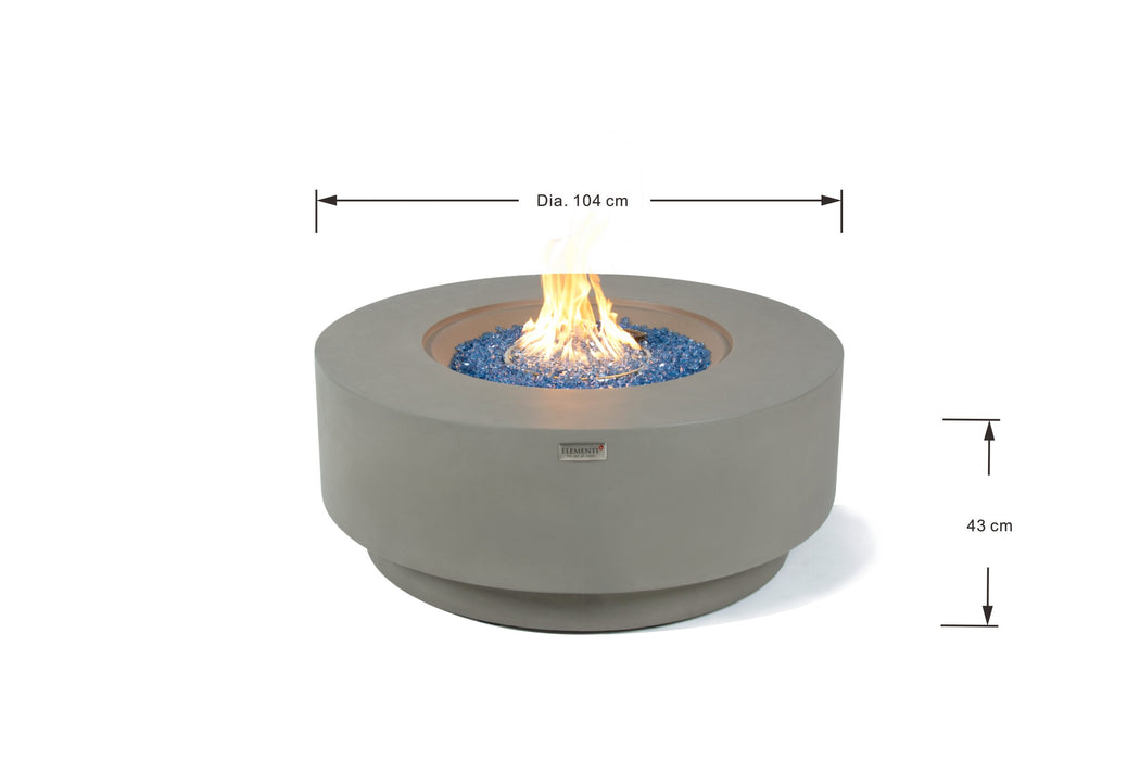 Elementi Plus Colosseo Concrete Fire Pit OFG414LG