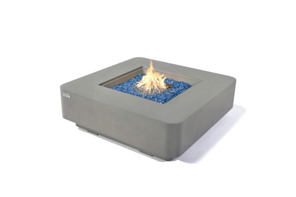 Elementi Plus Lucerne Concrete Fire Pit Table - OFG419LG