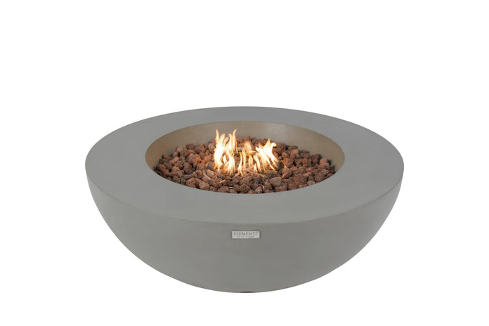 Elementi Lunar Round Concrete Fire Pit Bowl