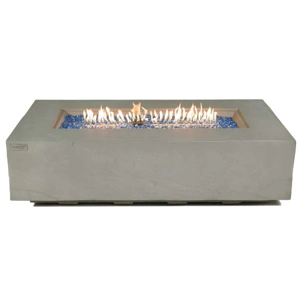 Elementi Plus Meteora Concrete Fire Pit Table OFG410SG