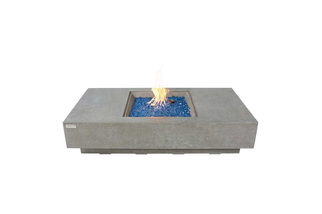 Elementi Plus Monte Carlo Concrete Fire Pit Table OFG416LG