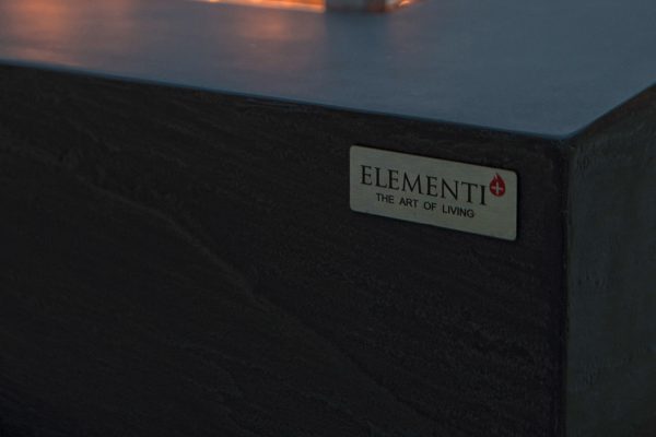 Elementi Plus Roraima Concrete Fire Pit Table - OFG411SL