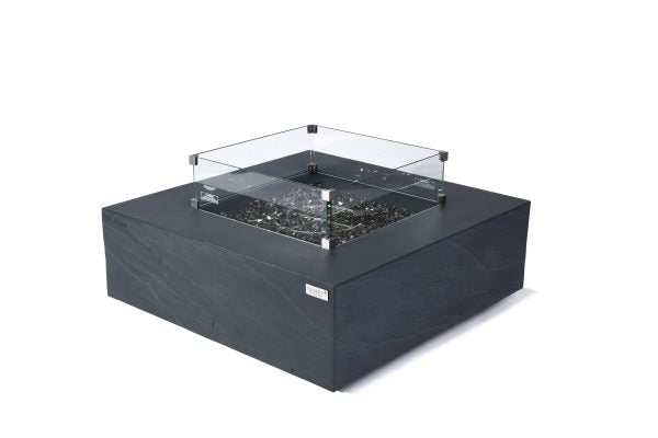 Elementi Plus Roraima Concrete Fire Pit Table - OFG411SL