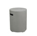 Elementi Round Light Gray Smooth Tank Cover ONB01-102