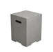 Elementi Square Light Gray Smooth Texture Tank Cover ONB01-109