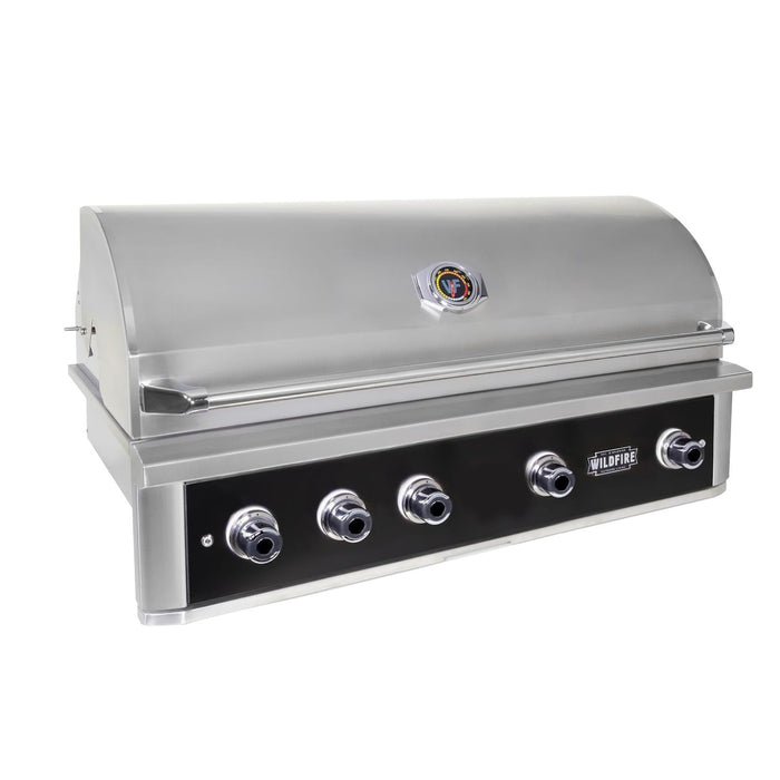 Wildfire Outdoor Ranch PRO 42" Gas Grill Black 304 BSS - WF-PRO42G-RH