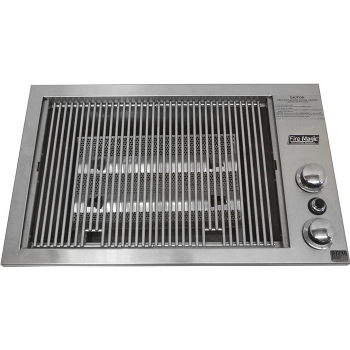 Fire Magic Legacy Deluxe 24-Inch Gourmet Built-In Countertop Grill - 3C-S1S1N(P)-A