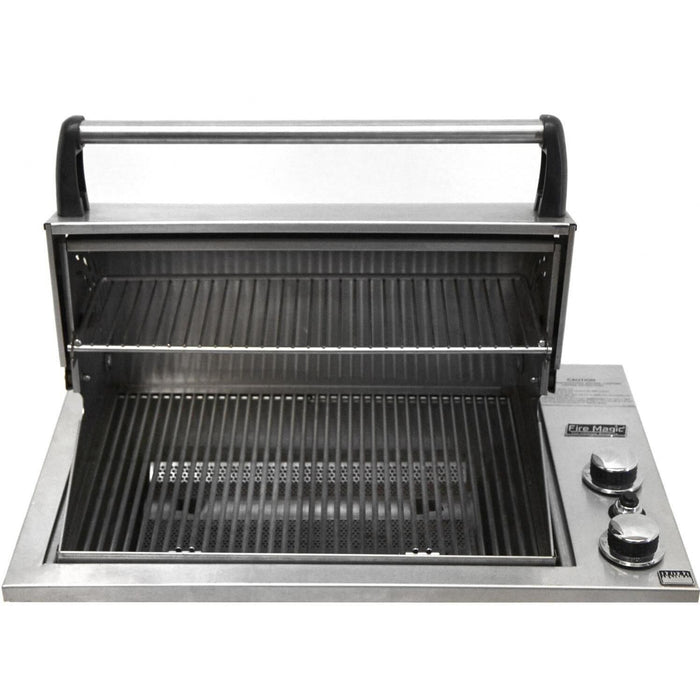 Fire Magic Legacy Deluxe 24-Inch Gourmet Built-In Countertop Grill - 3C-S1S1N(P)-A