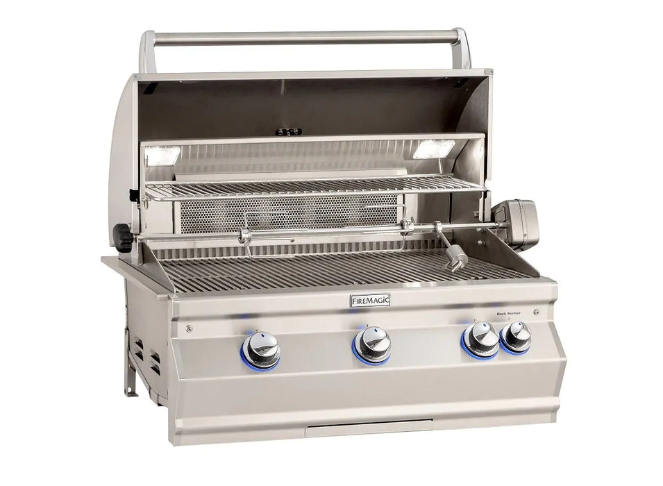 Fire Magic Aurora 30-Inch Built-In Grill with Analog Thermometer - A540i