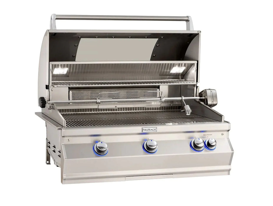 Fire Magic Aurora 36-Inch Built-In Grill with Analog Thermometer -  A790i