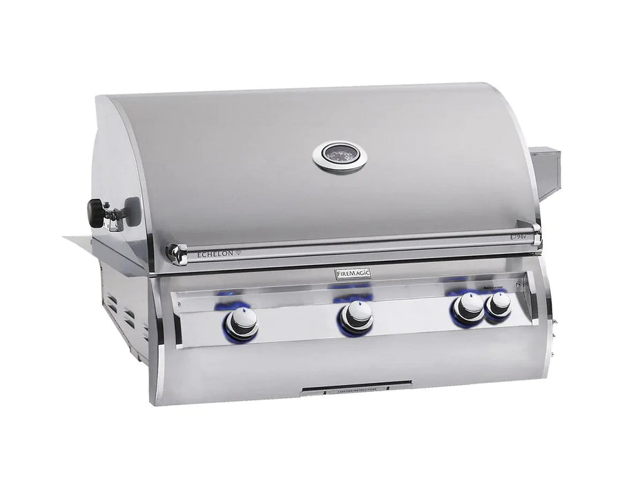 Fire Magic Echelon Diamond 36-Inch Built-In Grill with AnalogThermometer - E790I