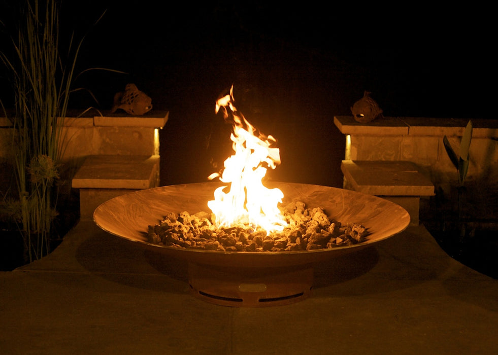 Fire Pit Art - Asia 48" Carbon Steel Fire Pit