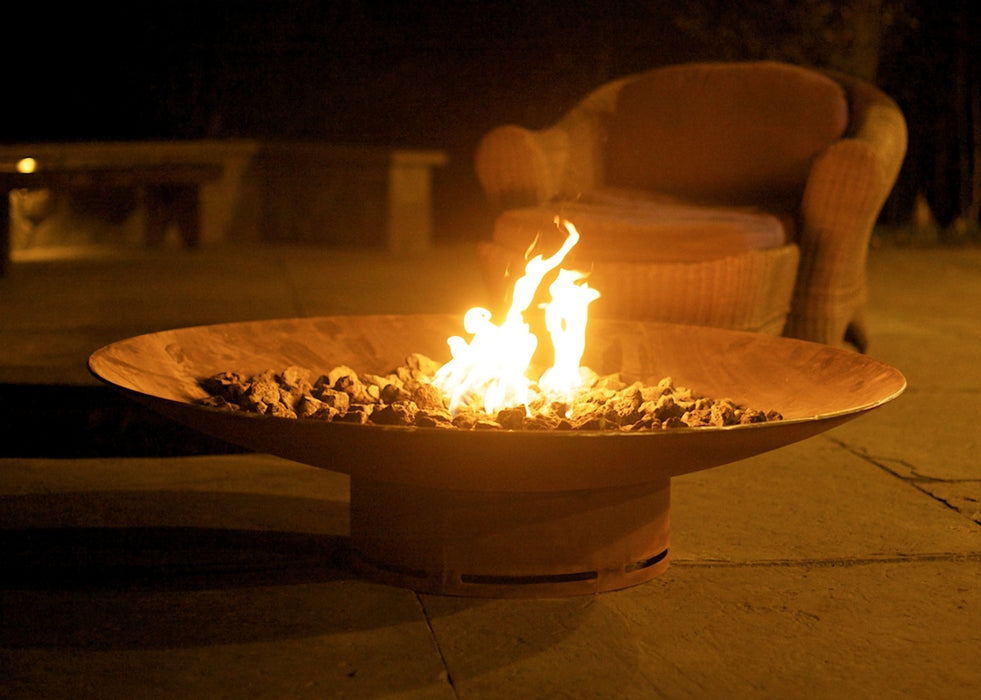 Fire Pit Art - Asia 48" Carbon Steel Fire Pit