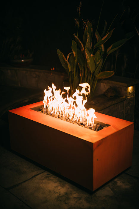 Fire Pit Art - Linear 72" Carbon Steel Fire Pit