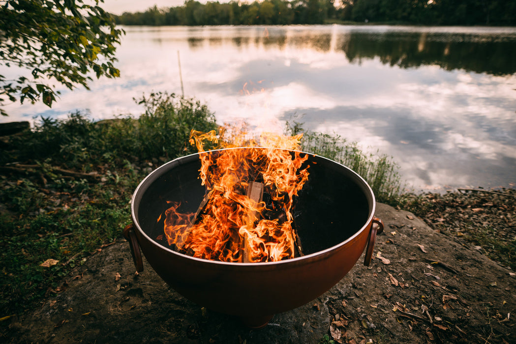 Fire Pit Art - Nepal Carbon Steel Fire Pit