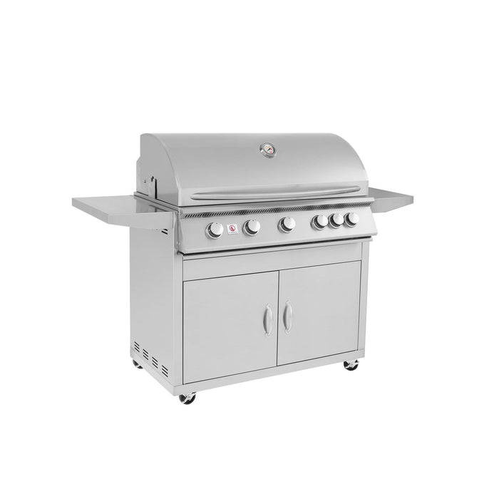 Summerset 32" Sizzler 4-Burner Freestanding Grill - CART-SIZ32 + SIZ32