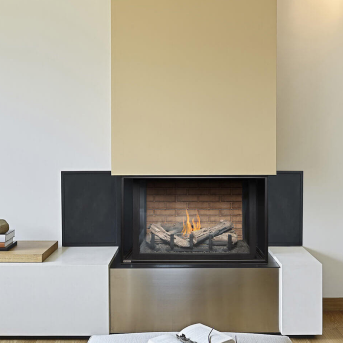 Montigo Divine Bay 38-Inch Traditional Direct Vent Gas Fireplace