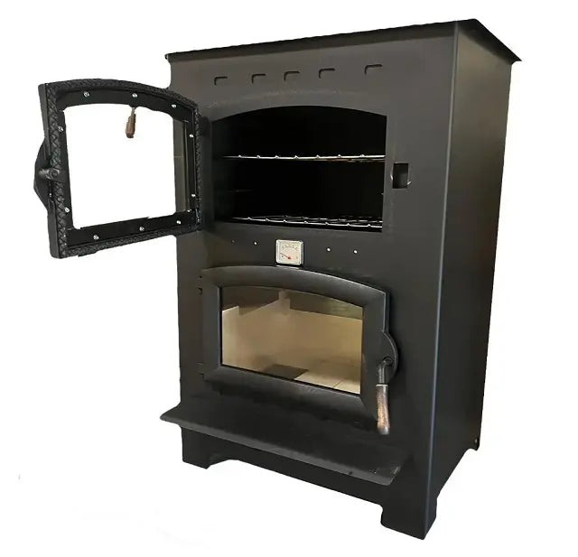 Buck Stove Homesteader Wood Burning Cook Stove & Baking Oven with Blower