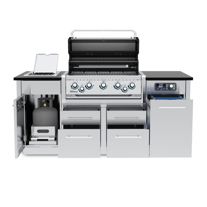 Broil King 79" Imperial QS 590I 5-Burner Gas Grill Island