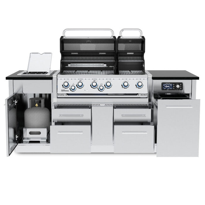 Broil King 87" Imperial QS 690I 6-Burner Gas Grill Island