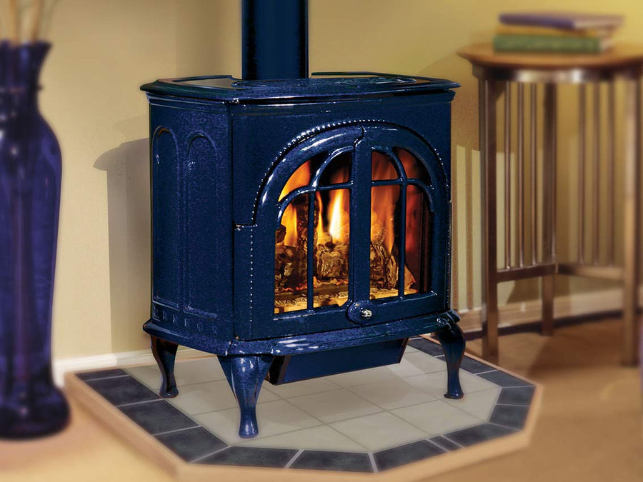 Iron Strike Serefina Cast Iron Freestanding Direct Vent Gas Stove