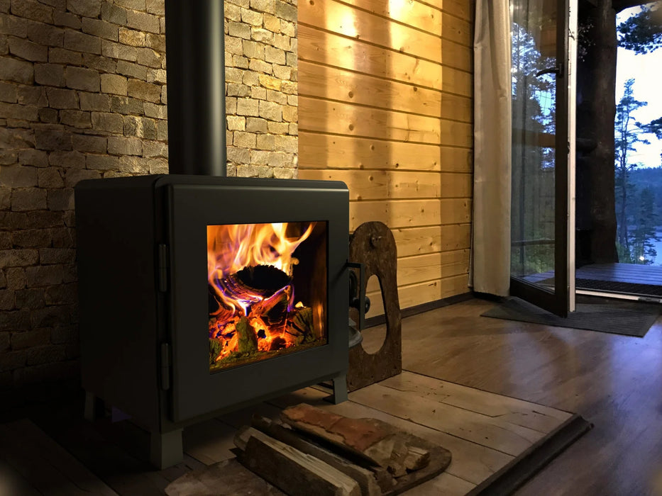 MF Fire Nova 2 Freestanding Wood Stove w/ Door