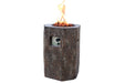 Modeno Basalt Fire Pit Column Image with White Background OFG601