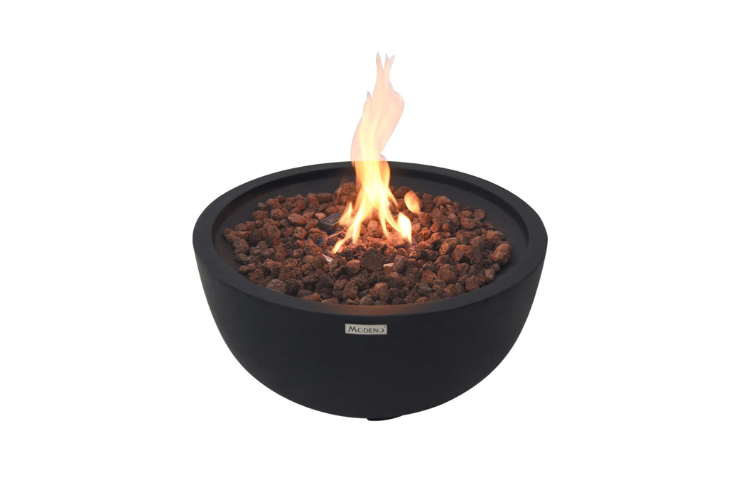 Modeno Jefferson Round Concrete Fire Pit Bowl Image with White Background OFG119