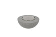 Modeno Roca Round Concrete Fire Pit Bowl with Stainless Steel Lid OFG107