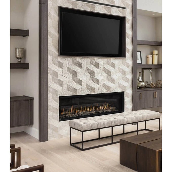 Montigo Distinction 63-Inch Single Sided Direct Vent Gas Fireplace