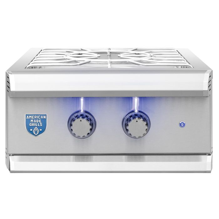 American Made Grills Muscle Built-In Gas Power Burner MUSPB2