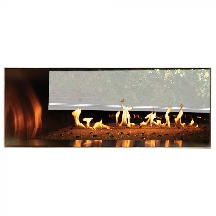 Empire Carol Rose 48-Inch Linear Ventless See-Through Gas Fireplace