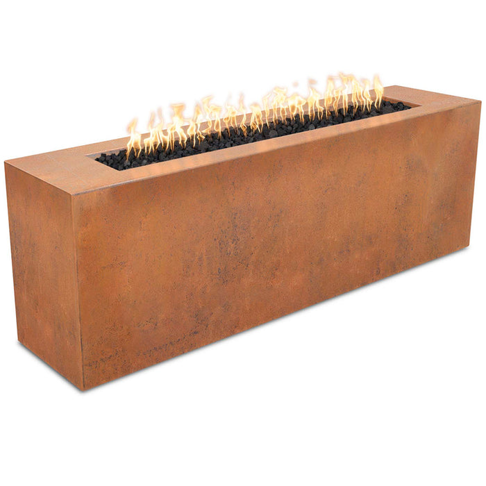 The Outdoor Plus Carmen 72" Hammered Copper Fire Pit 24" Tall