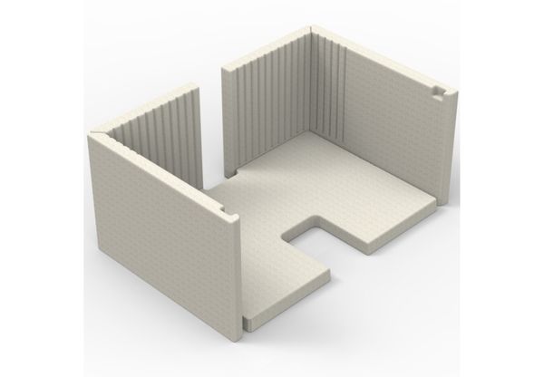 Osburn AC01236 Refractory Panel Kit for Steel or Soapstone Base Osburn Inspire 2000 Wood Stove