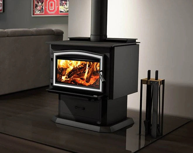 Osburn 3500 Wood Stove with Heat Activated Variable Speed Blower