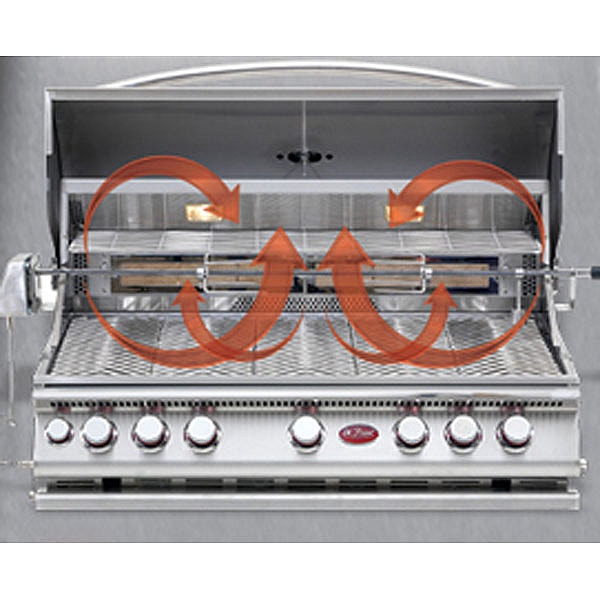 Cal Flame - Convection Series Built In 4 Burner 32" Grill