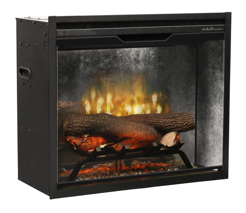 Dimplex Revillusion 30 Inch Built-In Electric Firebox Weathered Concrete 500002389