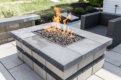 Warming Trends Techo-Bloc Raffinato UPKRR Universal Paver Gas Burner Kit - 160,000 BTU